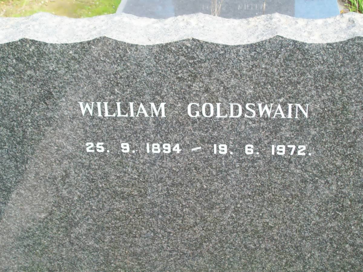 GOLDSWAIN William 1894-1972