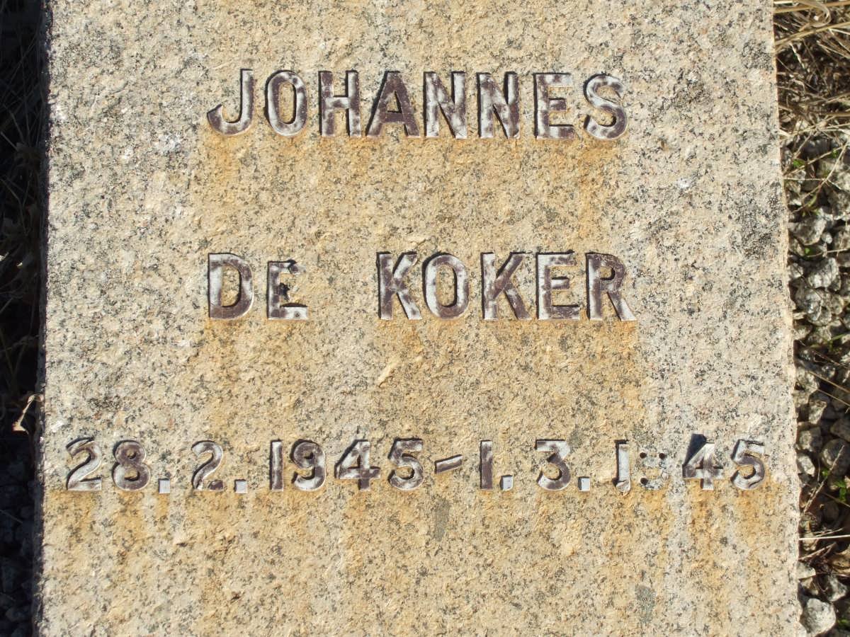 KOKER Johannes, de 1945-1945