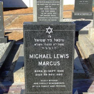 MARCUS Michael Lewis 1944-1990