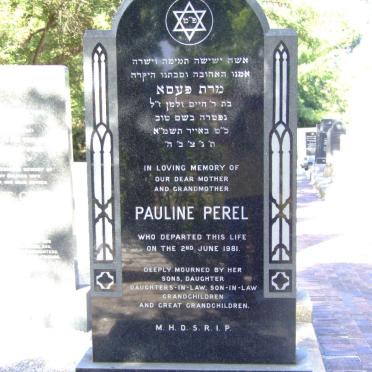 PEREL Pauline -1981