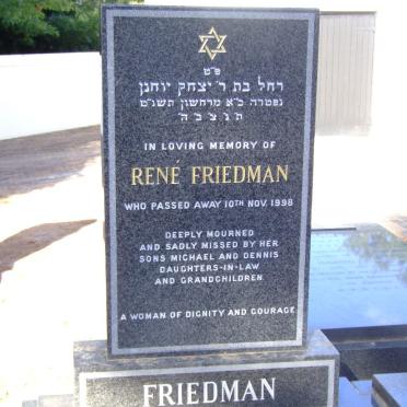 FRIEDMAN René -1998