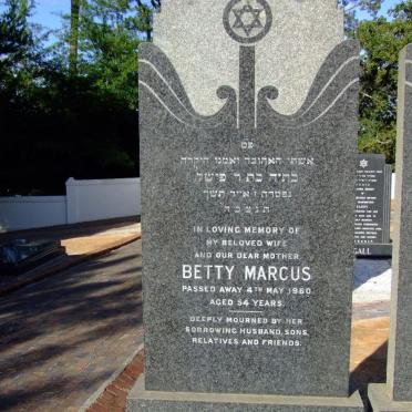 MARCUS Betty -1960