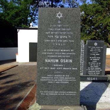 OSRIN Nahum 1907-1966