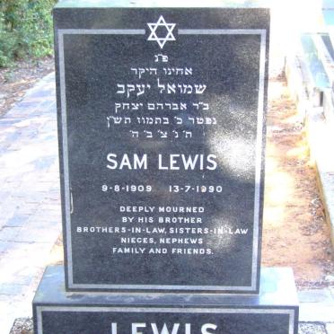 LEWIS Sam 1909-1990