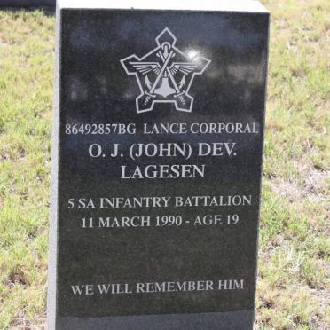 LAGESEN O. John Dev.  -1990