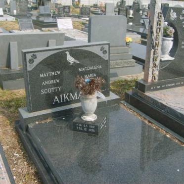 AIKMAN Matthew Andrew 1912-1999