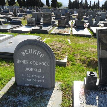 BEUKES Hendrik de Kock 1934-1997