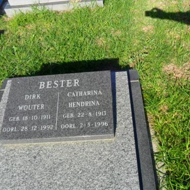 BESTER Dirk Wouter 1911-1992 &amp; Catharina Hendrina 1913-1996