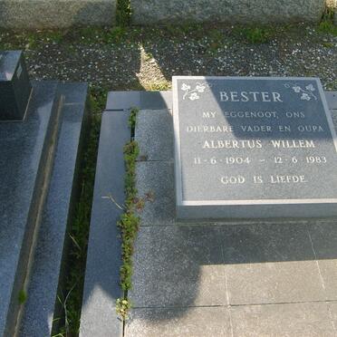 BESTER Albertus Willem 1904-1983