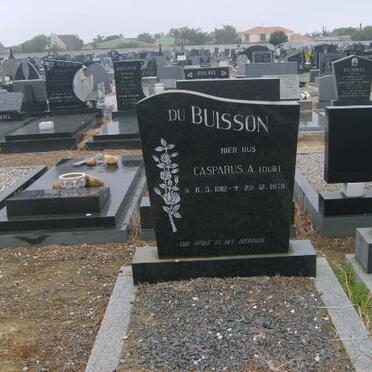 BUISSON Casparus A. 1912-1979