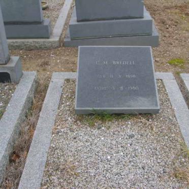 BREDELL C.M. 1898-1980