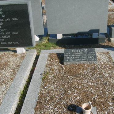 BRINK Helena Jacoba 1918-1975