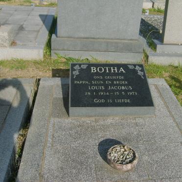 BOTHA Louis Jacobus 1934-1973