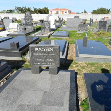 BOOYSEN Hanna 1914-1995