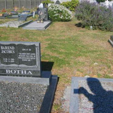 BOTHA Barend Jacobus 19??-2000
