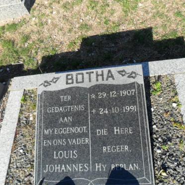 BOTHA Louis Johannes 1907-1991