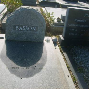 BASSON Tienie 1932-1987