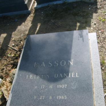 BASSON Petrus Daniel 1907-1985