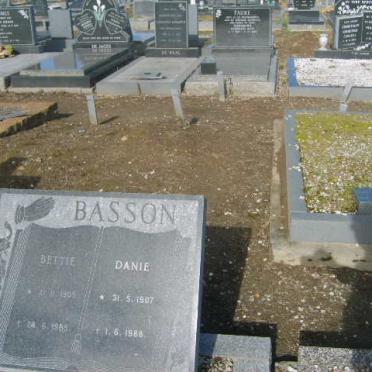 BASSON Danie 1907-1988 &amp; Bettie 1905-1989