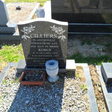 CILLIERS Kobus 1959-1997