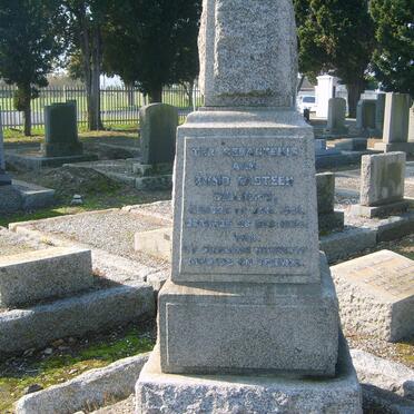 CILLIERS Ryno Eksteen ?-1934 &amp; Magdalena Elizabeth WESSELS , formerly CILLIERS nee BURGER 1888-1865