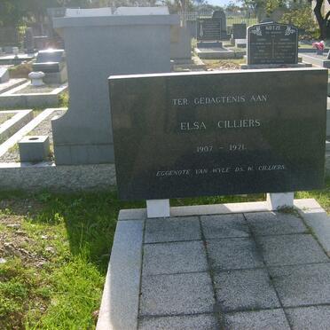 CILLIERS Elsa 1907-1971