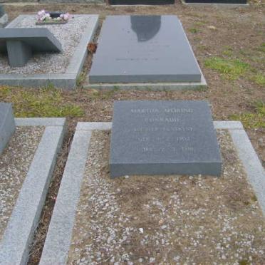 CONRADIE Martha M. 1902-1981