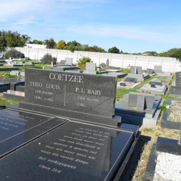 COETZEE Theo Louis 1912-1992 &amp; P.L. 1920-