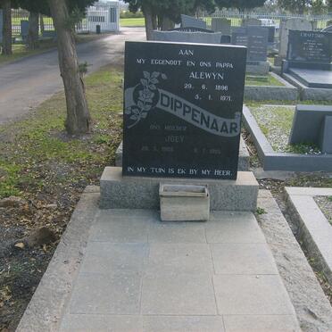 DIPPENAAR Alewyn 1896-1971 &amp; Joey 1905-1995