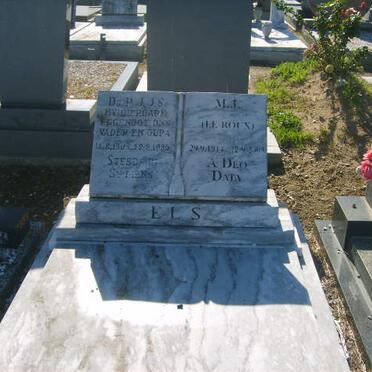 ELS P.J.J.S. 1909-1985 &amp; M.J. LE ROUX 1914-2004