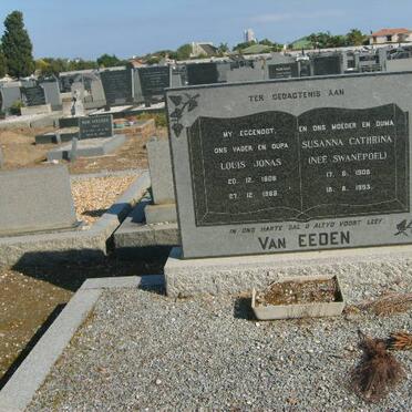 EEDEN Louis Jonas, van 1906-1969 &amp; Susanna Catherina SWANEPOEL 1906-1993