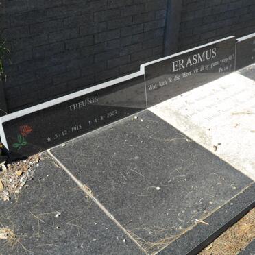 ERASMUS Theunis 1915-2003