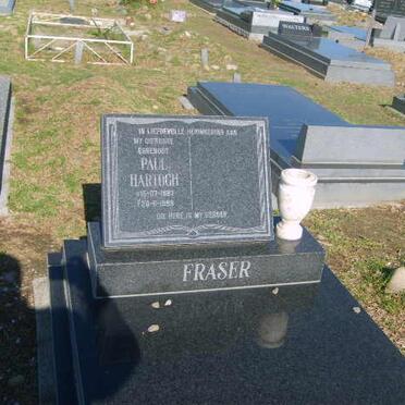 FRASER Paul Hartogh ??-1989