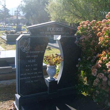 FOURIE Alec 1924-2000