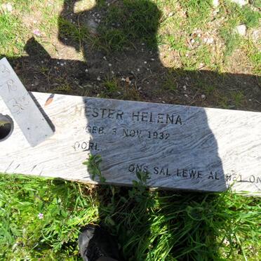 FOURIE Abraham Bernhardus 1930-2001 &amp; Hester Helena 1932-