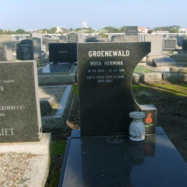 GROENEWALD Rosa Hermina 1948-1996