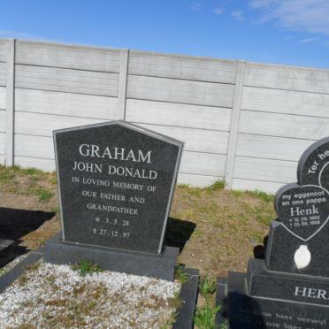 GRAHAM John Donald 1928-1997