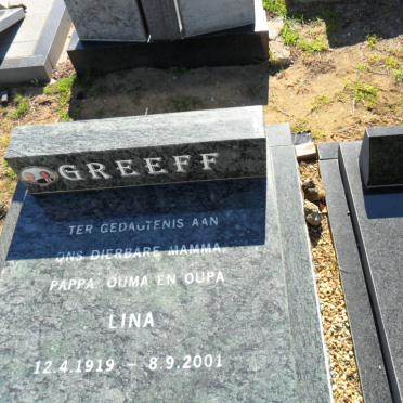 GREEFF Lina 1919-2001