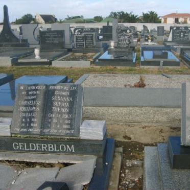 GELDERBLOM Cornelius Johannes 1915-1998 &amp; Susanna Sophia Theron LE ROUX 1910-1950