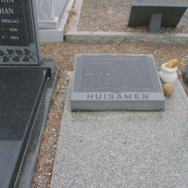 HUISAMEN Willie M. 1909-1982