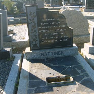 HATTINGH Johannes Hendrik 1891-1979 &amp; Petronella Hendrina ENGELBRECHT 1892-1980