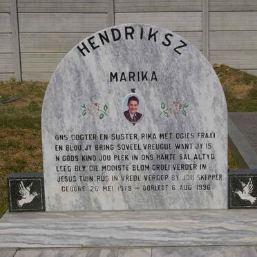HENDRIKSZ Marika 1979-1996