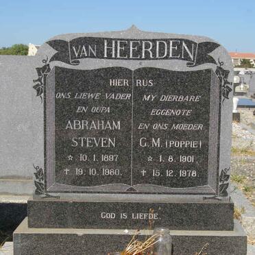 HEERDEN Abraham Steven, van 1897-1980 &amp; G.M. 1901-1978
