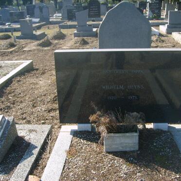 HEYNS Wilhelm 1920-1973