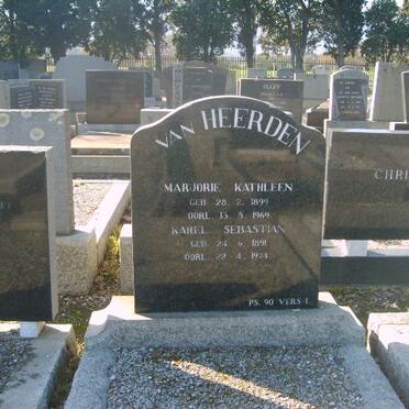 HEERDEN Karel Sebastian, van 1891-1974 &amp; Marjorie Kathleen 1899-1969