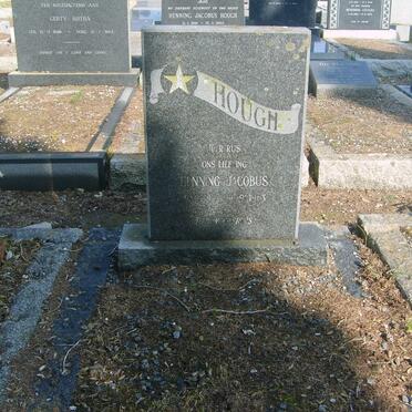 HOUGH Henning Jacobus -1963