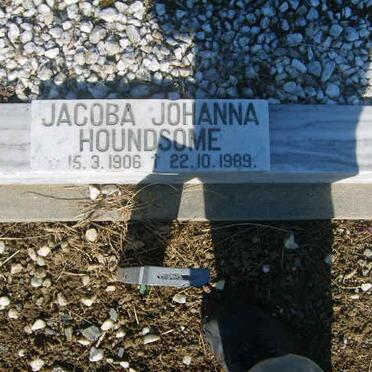 HOUNDSOME Jacoba Johanna 1906-1989