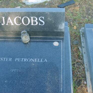 JACOBS Hester Petronella 1942-