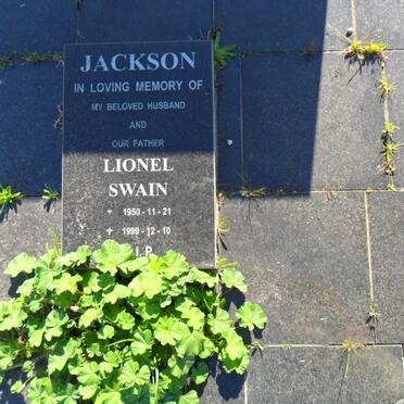 JACKSON Lionel Swain 1950-1999