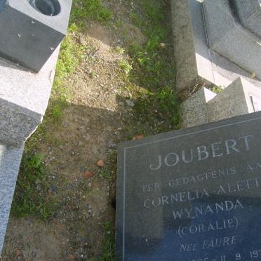 JOUBERT Cornelia Aletta Wynanda nee FAURE -1972